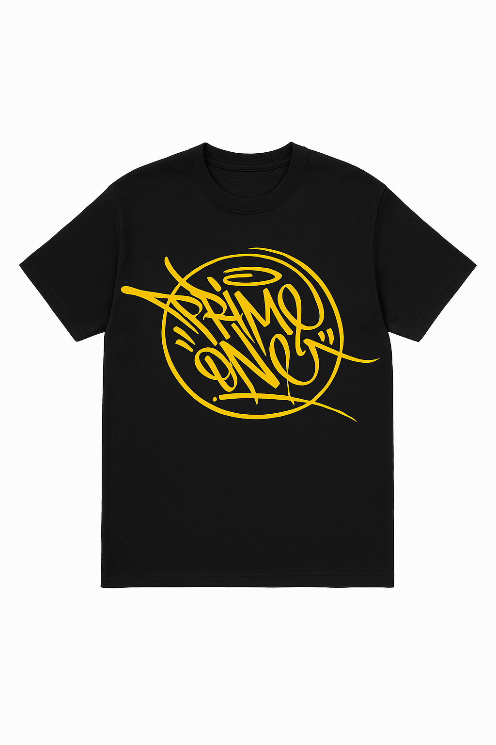 Prime One Black and Yellow Tee