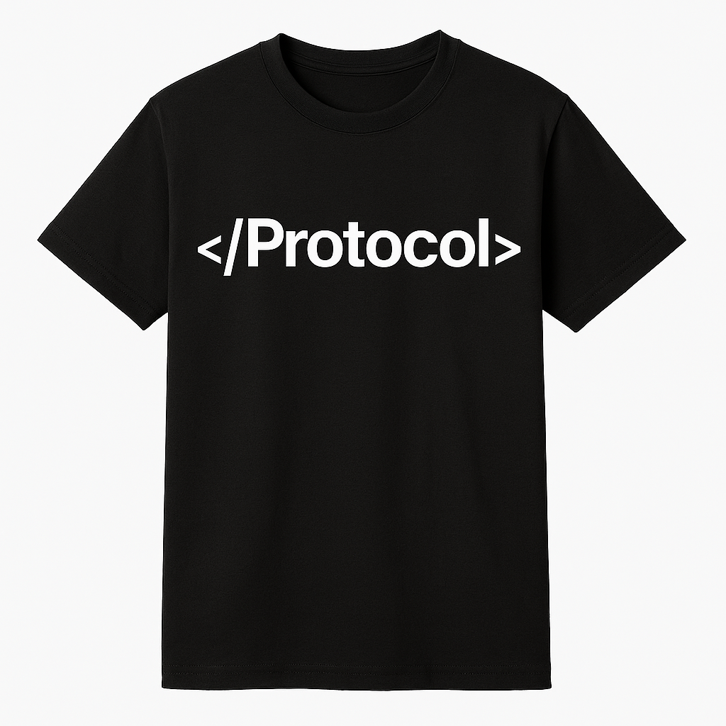 Protocol Closing Tag Tee